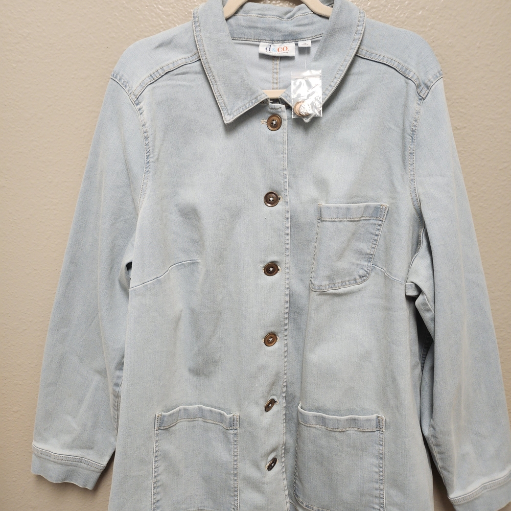 d‎ & CO Denim Barn /Chore Jacket, Sz 2X